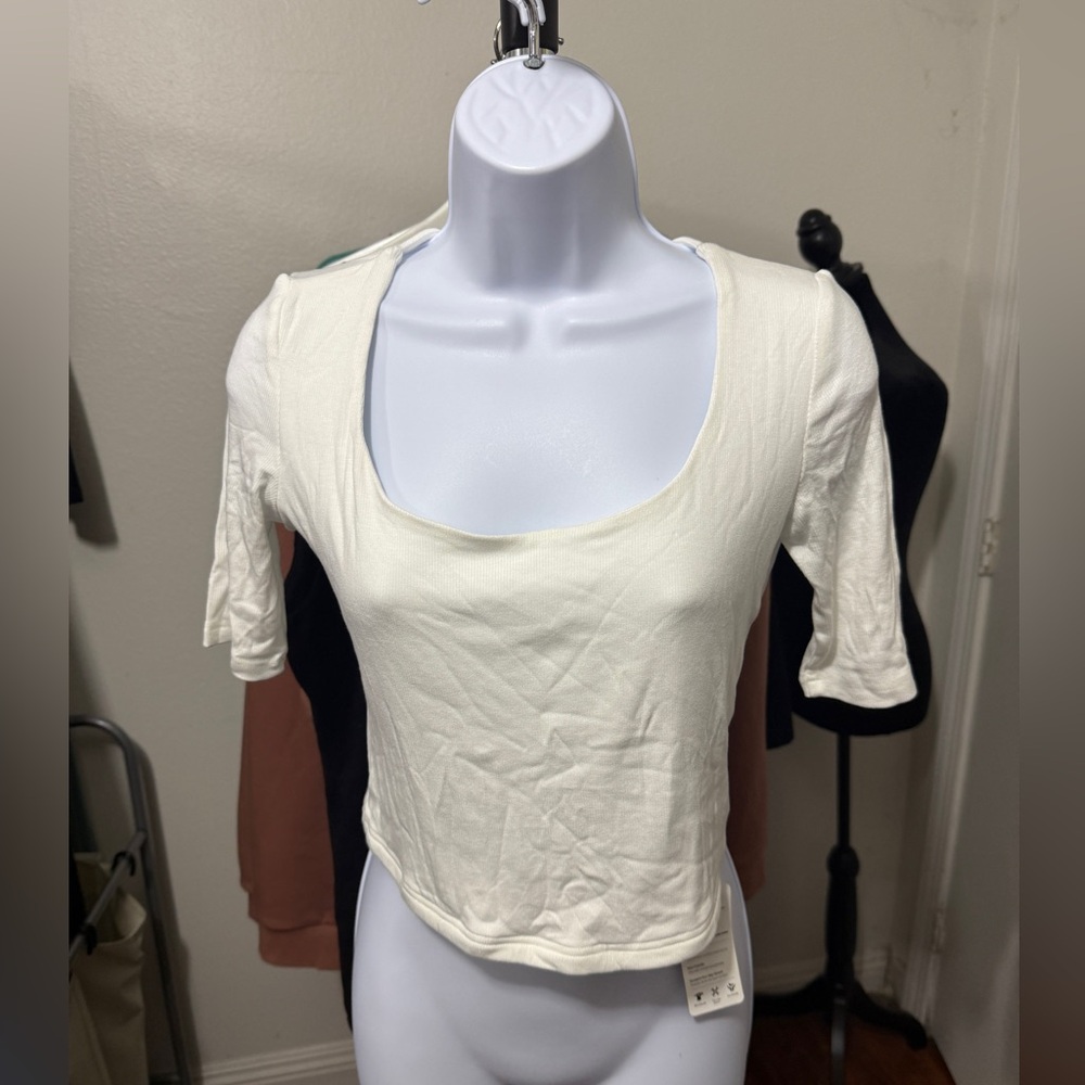 OGL scoop neck Crop top